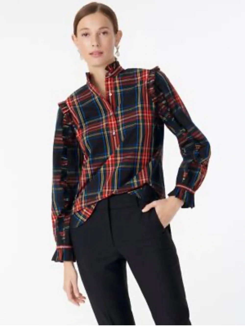 J. Crew Popover Blouse XXS